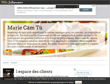 Tablet Screenshot of mariecamtu.over-blog.com