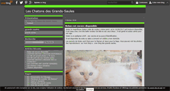 Desktop Screenshot of grands-saules.chaton.over-blog.com