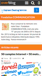 Mobile Screenshot of fondation-communication.over-blog.com