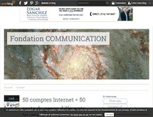 Tablet Screenshot of fondation-communication.over-blog.com
