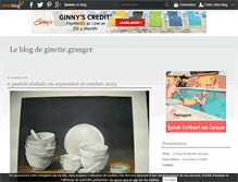 Tablet Screenshot of ginette.granger.over-blog.com