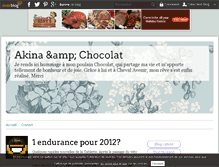 Tablet Screenshot of akina-chocolat.over-blog.com