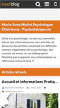 Mobile Screenshot of marie-annemariot.over-blog.com