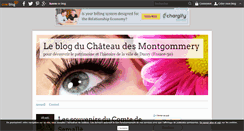 Desktop Screenshot of chateaudesmontgommery.over-blog.com