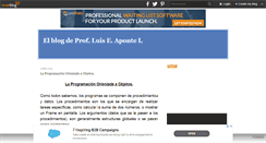 Desktop Screenshot of programandoenjava.over-blog.es