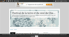 Desktop Screenshot of festival.terre.vent-champis07.over-blog.com