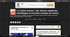 Desktop Screenshot of le-cochon-curieux.over-blog.com