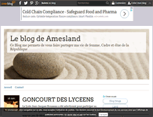 Tablet Screenshot of amesland.over-blog.com