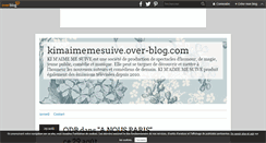 Desktop Screenshot of kimaimemesuive.over-blog.com