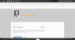 Desktop Screenshot of comitereneguenon.over-blog.com