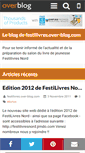 Mobile Screenshot of festilivres.over-blog.com