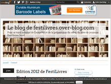 Tablet Screenshot of festilivres.over-blog.com