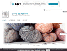 Tablet Screenshot of effetsdematieres.over-blog.fr