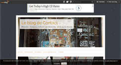 Desktop Screenshot of librairie-contact.over-blog.com