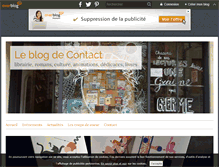 Tablet Screenshot of librairie-contact.over-blog.com