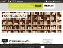Tablet Screenshot of coinlecture.over-blog.fr