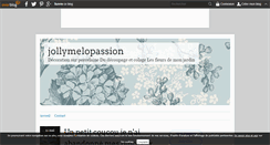 Desktop Screenshot of jollymelopassion.over-blog.fr