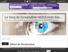 Tablet Screenshot of lyceendlm-tst2s3.over-blog.fr