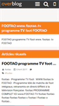Mobile Screenshot of footao.over-blog.com