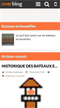 Mobile Screenshot of bateauxenbouteilles.over-blog.com