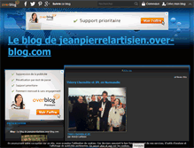 Tablet Screenshot of jeanpierrelartisien.over-blog.com