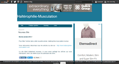 Desktop Screenshot of halterophilie-musculation.over-blog.com