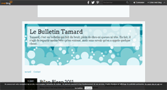 Desktop Screenshot of lebulletintamard.over-blog.com