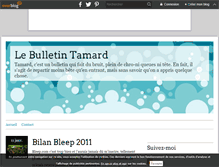 Tablet Screenshot of lebulletintamard.over-blog.com