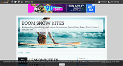 Desktop Screenshot of boomsnowkites.over-blog.com