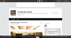 Desktop Screenshot of lesmerlesfontleurnid.over-blog.fr