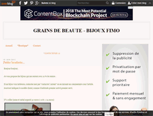 Tablet Screenshot of grainsdebeaute.over-blog.com