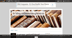 Desktop Screenshot of celineenangleterre.over-blog.com