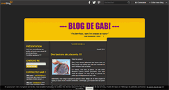 Desktop Screenshot of blogdegabi.over-blog.com