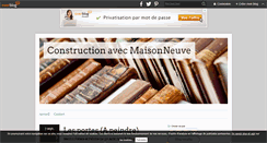 Desktop Screenshot of maisonneuvebillynat.over-blog.com