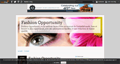 Desktop Screenshot of fashionopportunity.over-blog.com