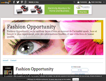 Tablet Screenshot of fashionopportunity.over-blog.com