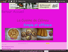 Tablet Screenshot of cuisine-celinou.over-blog.com