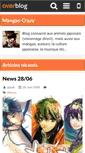 Mobile Screenshot of mangas-crazy.over-blog.com