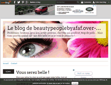 Tablet Screenshot of beautypeoplebyafaf.over-blog.com