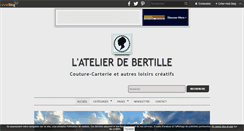 Desktop Screenshot of latelierdebertille.over-blog.com