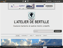 Tablet Screenshot of latelierdebertille.over-blog.com