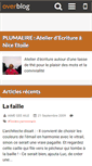 Mobile Screenshot of plumalire.over-blog.com