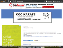 Tablet Screenshot of coc-karate.over-blog.com