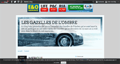 Desktop Screenshot of gazellesdelombre.over-blog.com