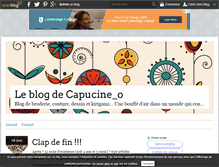 Tablet Screenshot of capucine-o.over-blog.com