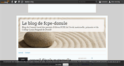 Desktop Screenshot of fcpe-dozule.over-blog.com
