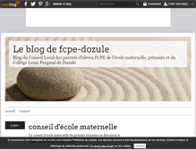 Tablet Screenshot of fcpe-dozule.over-blog.com