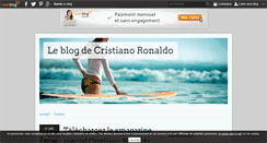 Desktop Screenshot of cristiano-ronaldo.over-blog.fr