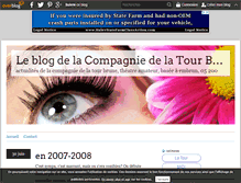 Tablet Screenshot of compagnielatourbrune.over-blog.fr