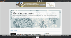 Desktop Screenshot of metaladventures.over-blog.com